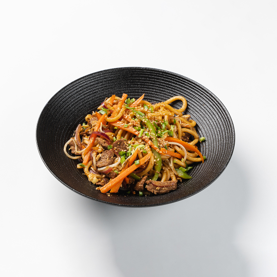 Лапша с говядиной