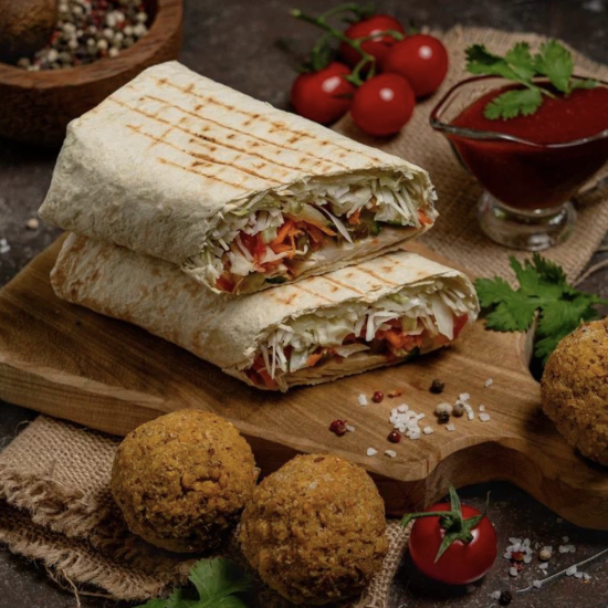 Шаурма с фалафелем