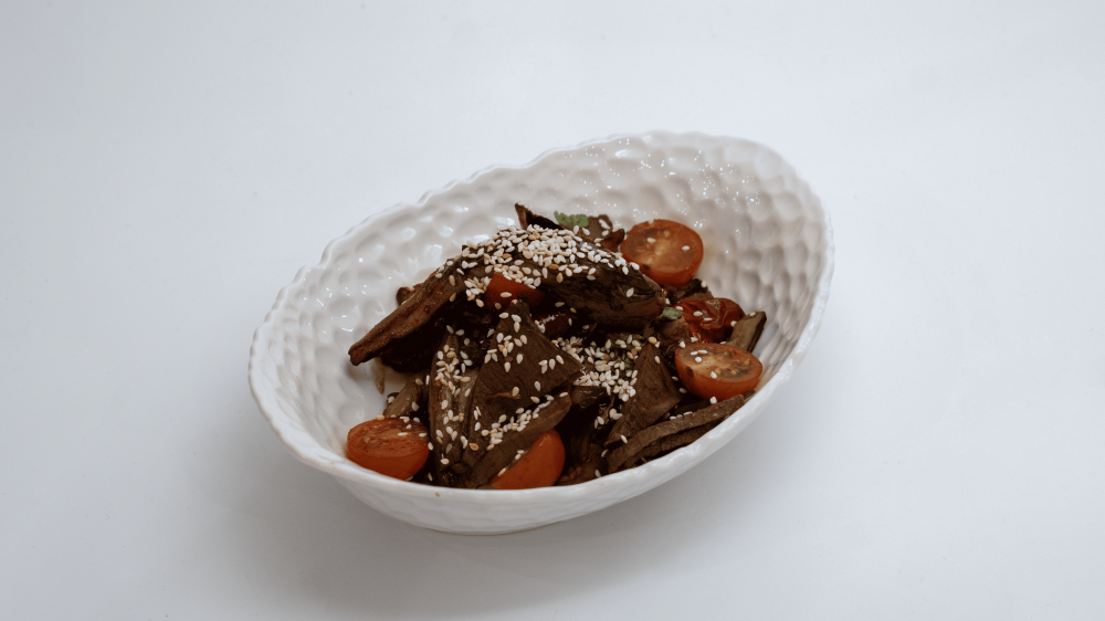 Салат «Баклажан с мясом»