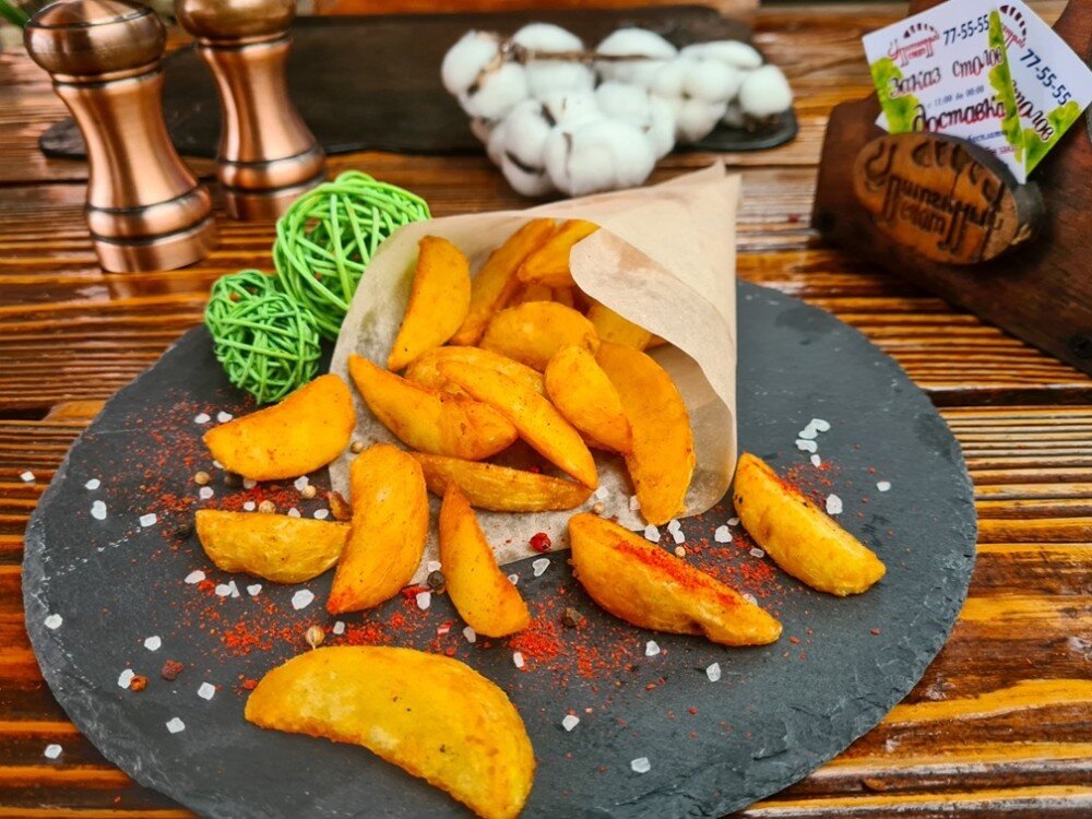 Картофель по-деревенски