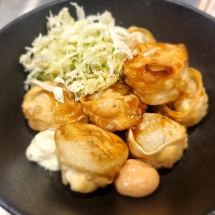 Вонтоны с курой