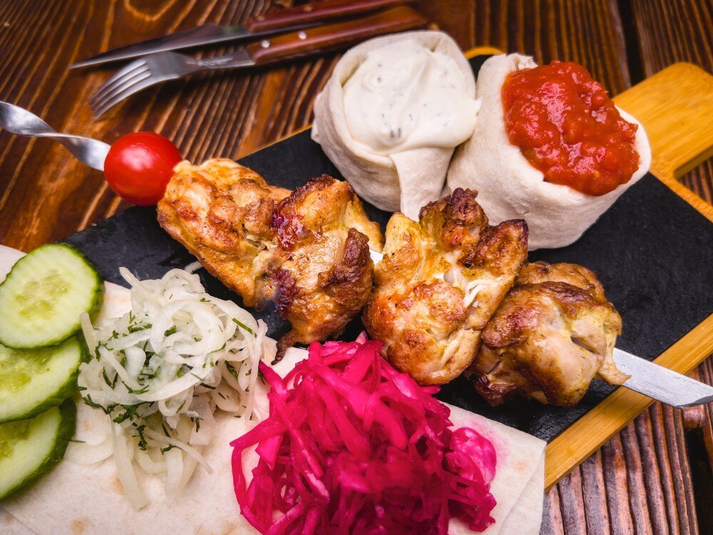 Шашлык из курицы
