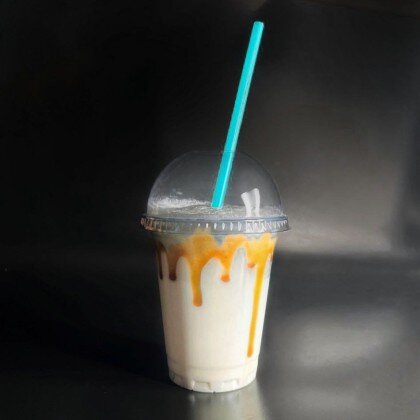 Молочный коктейль "Ваниль-карамель"