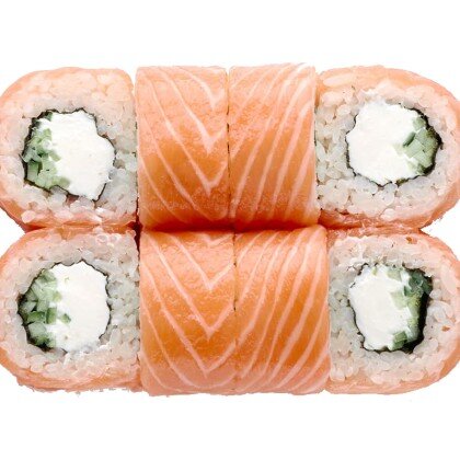 Роллы  «Филадельфия с огурцом»