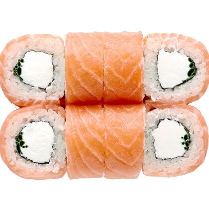 Роллы  «Филадельфия с зелёным луком»