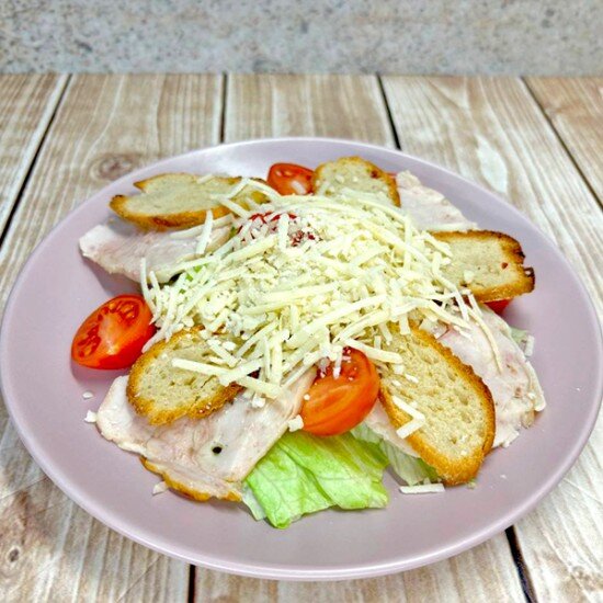 Цезарь с курицей