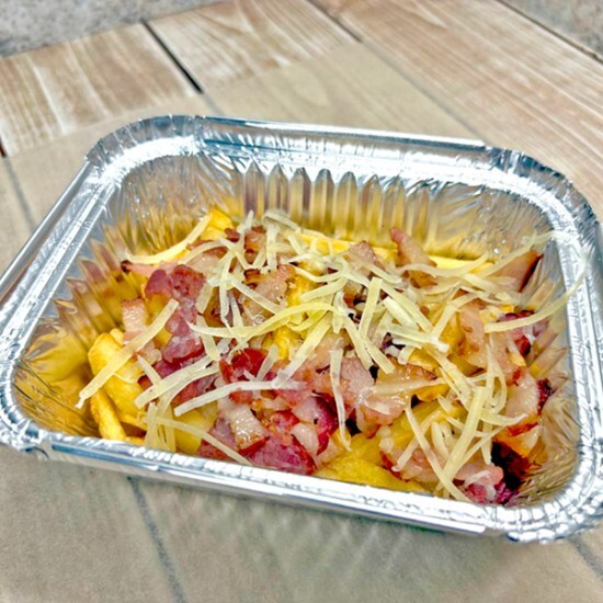 Френч фрай с беконом