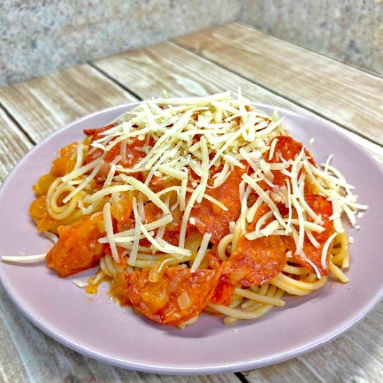 Паста Арабьята с пепперони