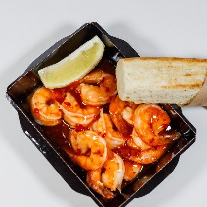 Креветки в соусе свит чили