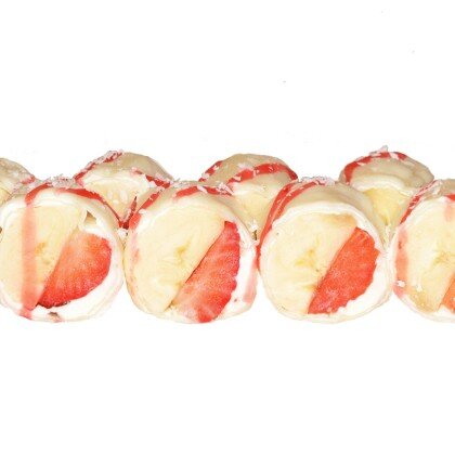 Клубничный ролл