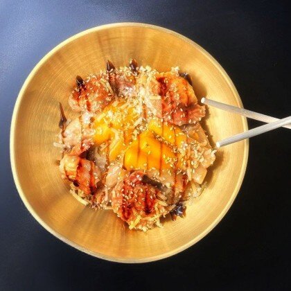 Токпокки с креветками и сыром