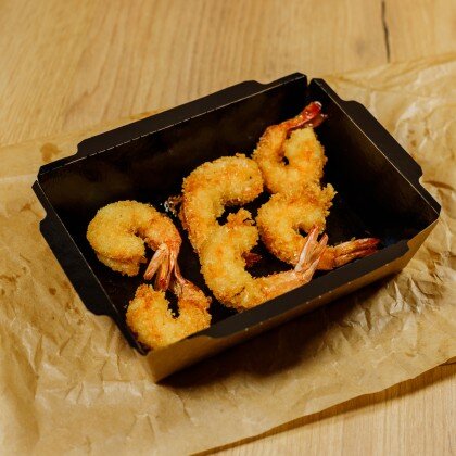 Креветки темпура