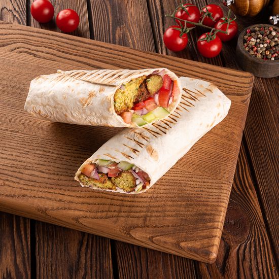 Шаверма с фалафелем