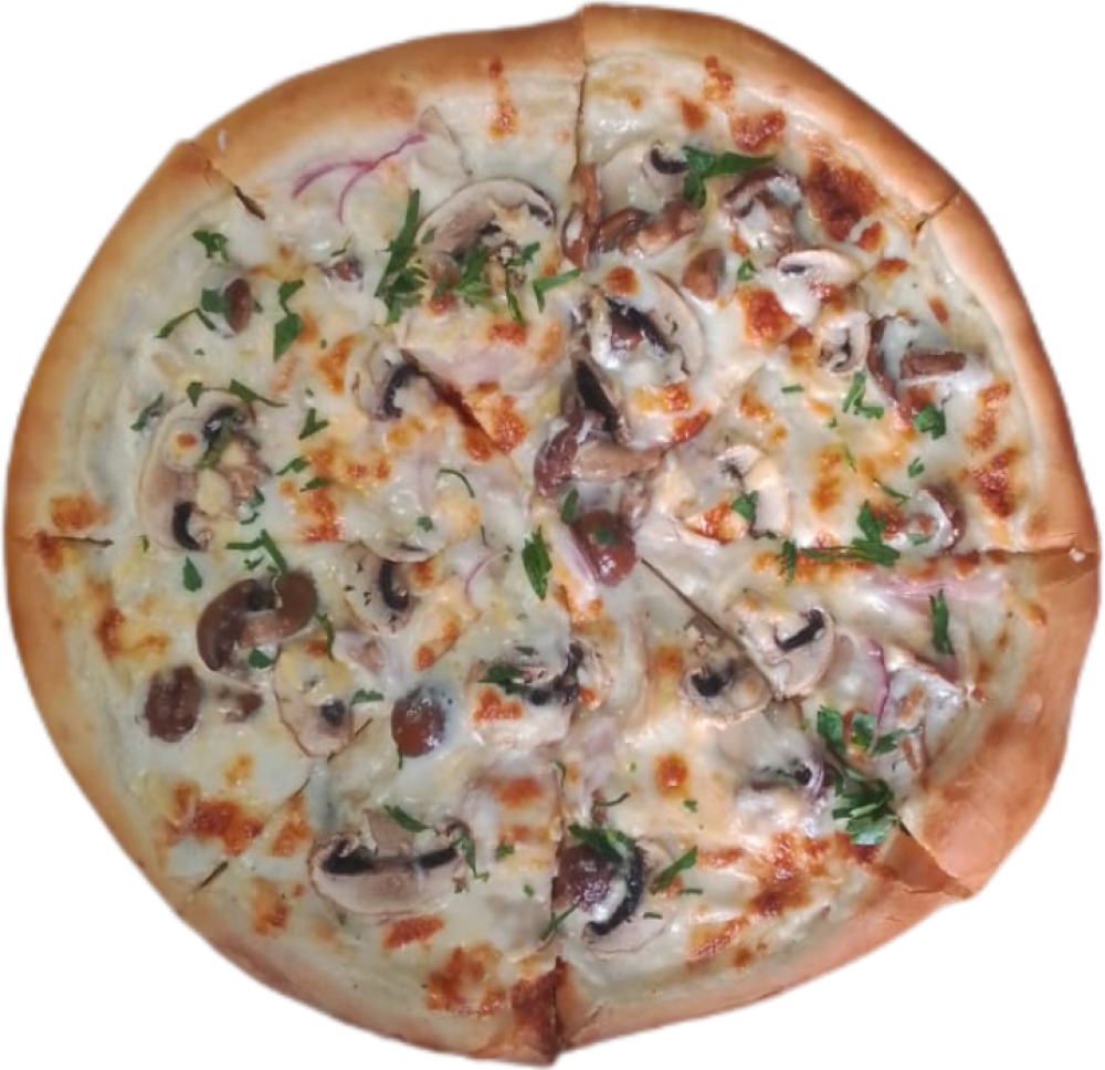 Пицца грибная