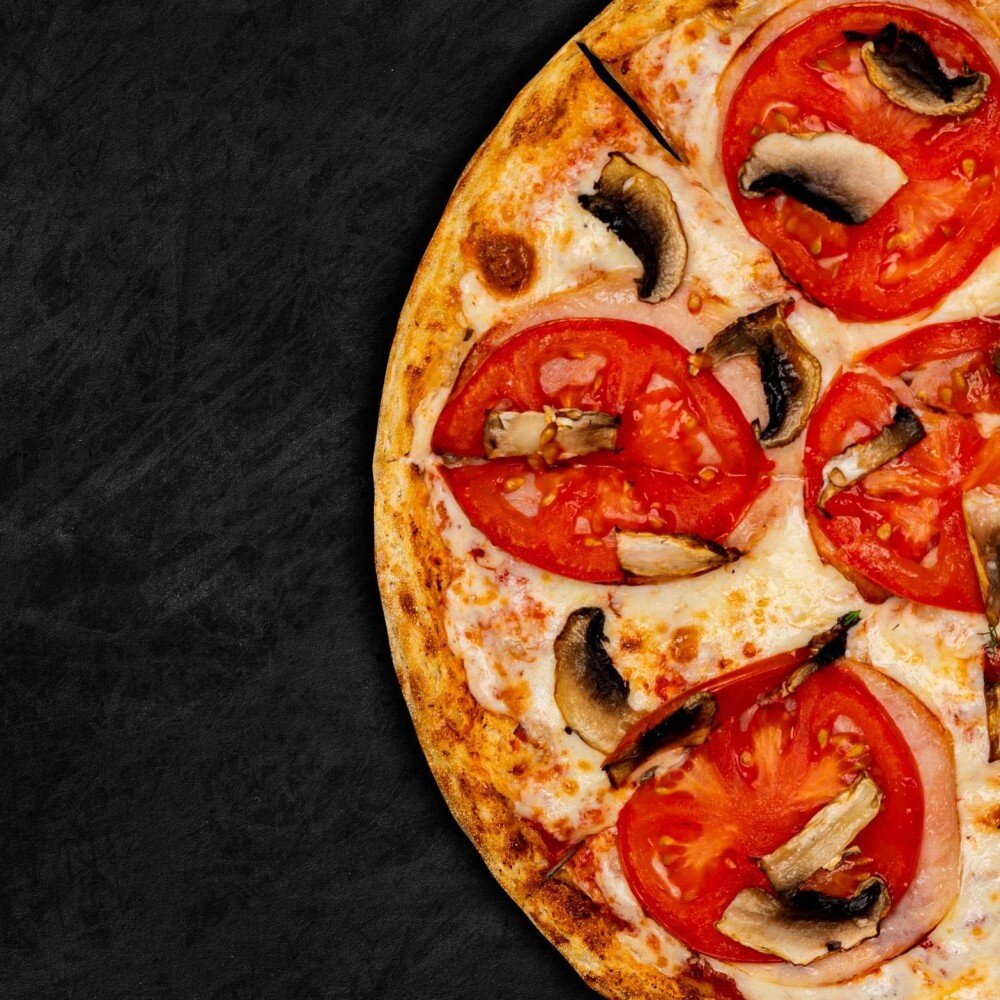 Ветчина с грибами