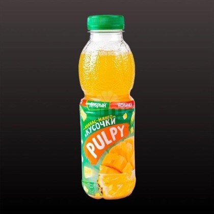 Добрый Палпи 0,45л Ананас манго с кусочками