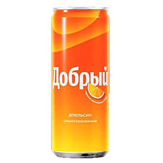 ДОБРЫЙ АПЕЛЬСИН ж/б 0,33л