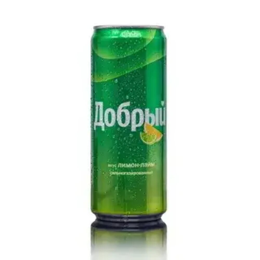 ДОБРЫЙ ЛИМОН ЛАЙМ ж/б 0,33л