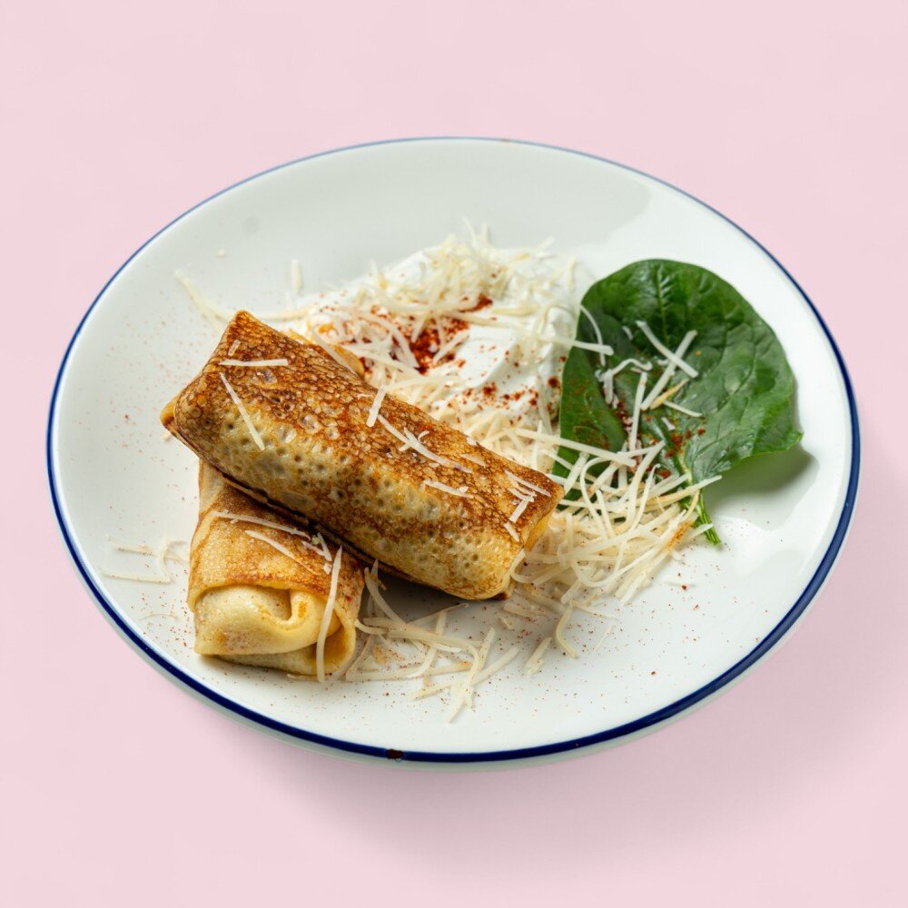 Блины с мясом