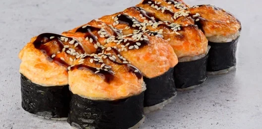 Запеченный с кальмаром