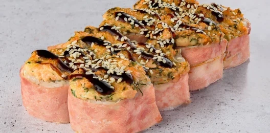 Запеченный бекон с курочкой