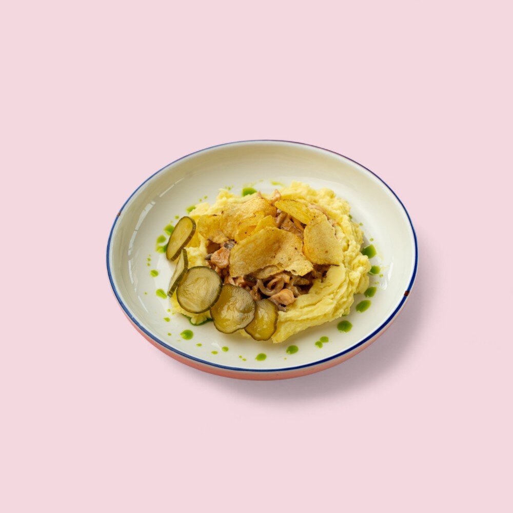 Строганов из куриного филе