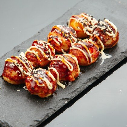 Такояки с креветками