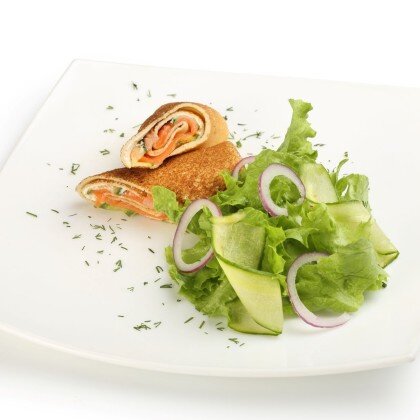 Блинчик с форелью