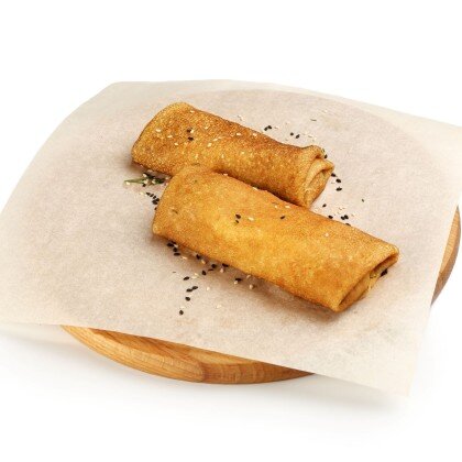 Блины с курицей и сыром