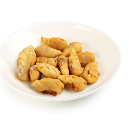 Пельмени жареные