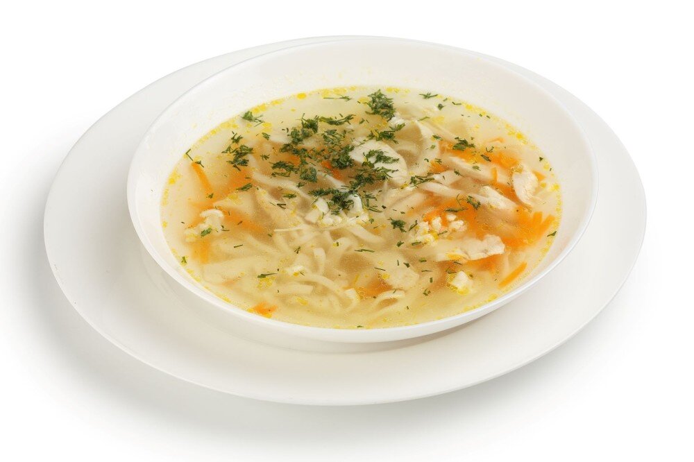Суп-лапша с курочкой