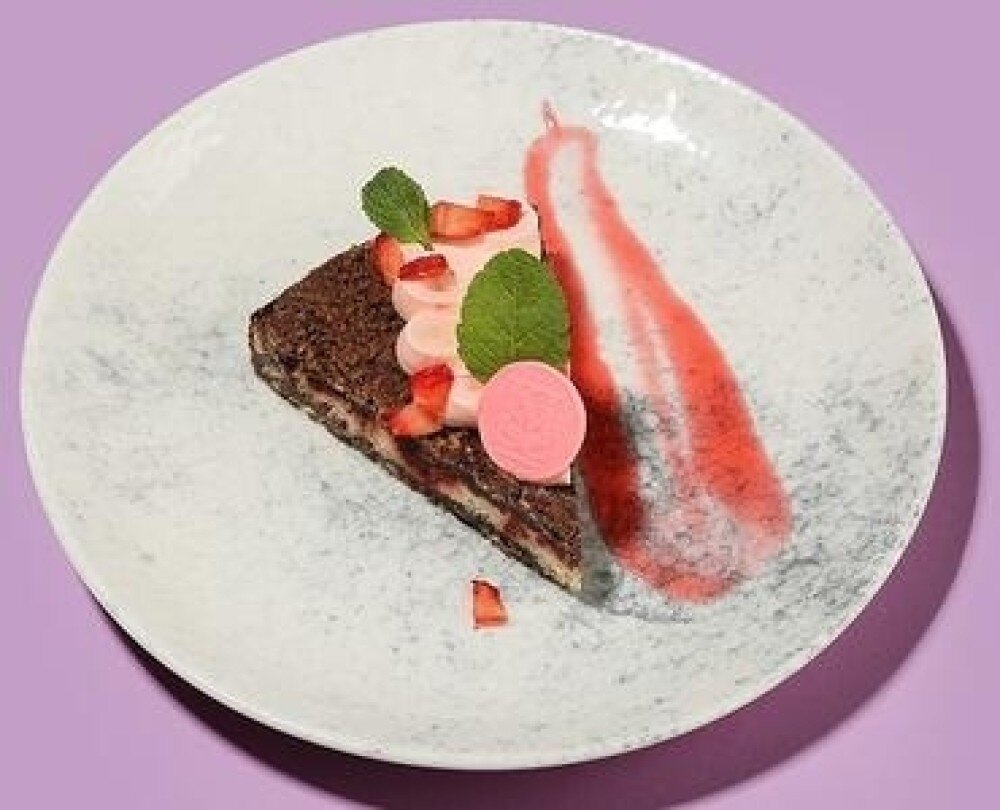 Пирог с клубникой