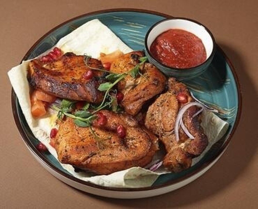 Шашлык из свиной шейки