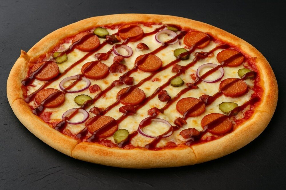 Космо-пицца "BBQ"