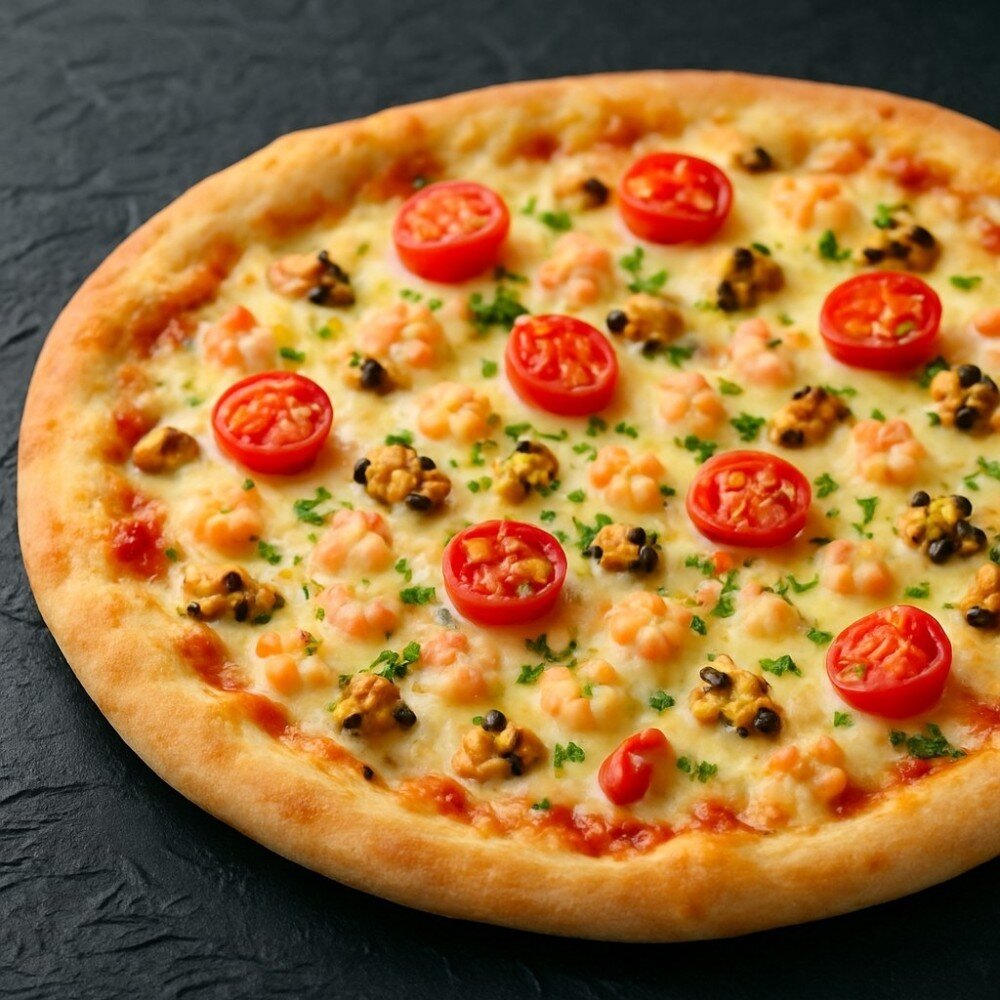 Космо-пицца "Морепродукты"