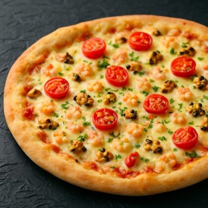 Космо-пицца "Морепродукты"