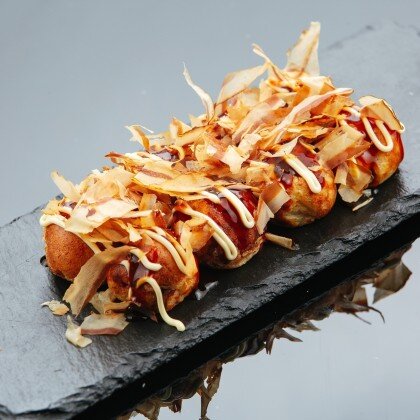 Такояки с осьминогом