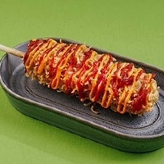 Чиз корн дог в панировке доширак