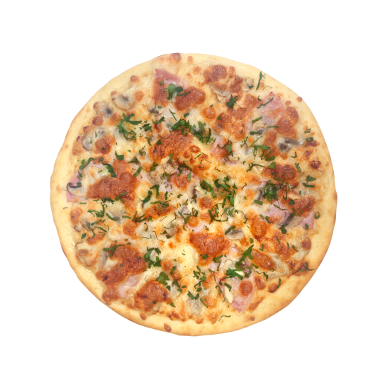 Ветчина и грибы 36см