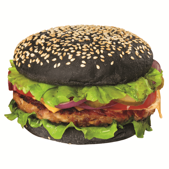 Черный бургер