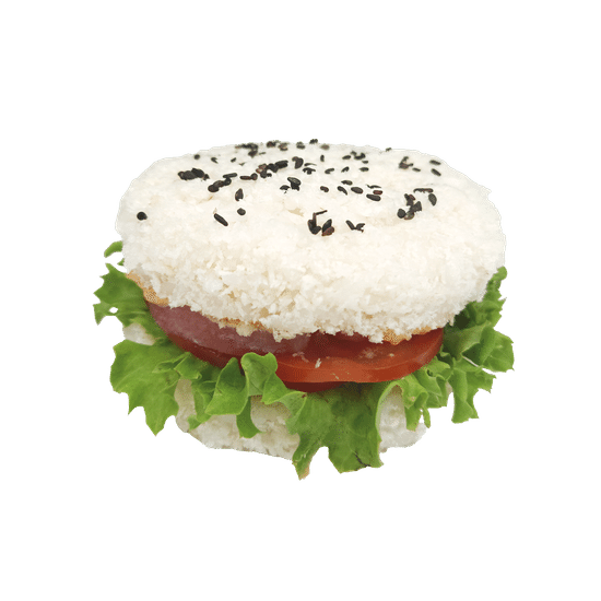 Рисовый бургер с тунцом