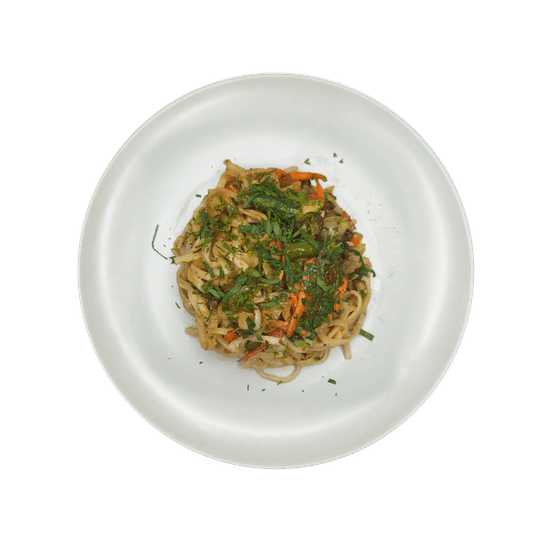 Вок с морепродуктами