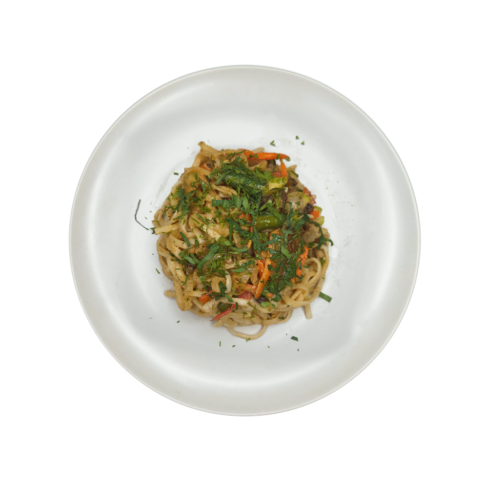 Wok с морепродуктами
