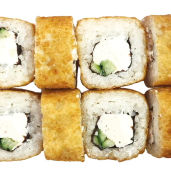 Теплый краб ролл темпура