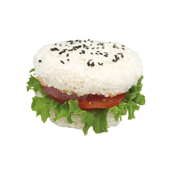Рисовый бургер с курицей