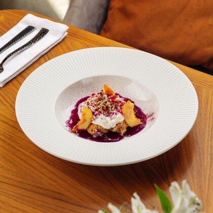 Морковный пирог с крем-чиз и медом алоэ