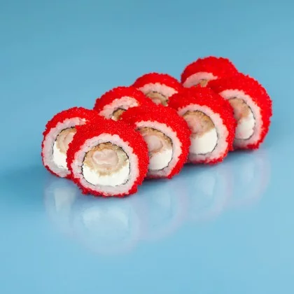 Калифорния с креветкой темпура