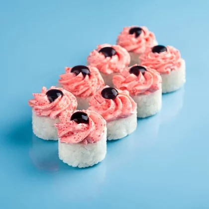 Лава ролл с креветкой