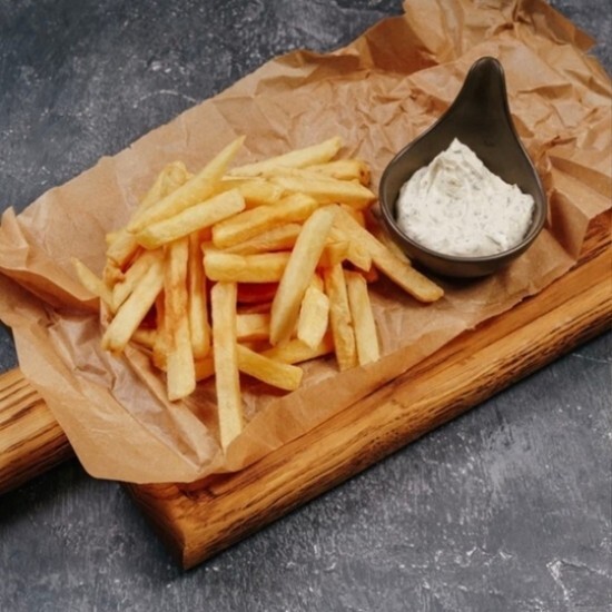 Картофель фри + сырный соус