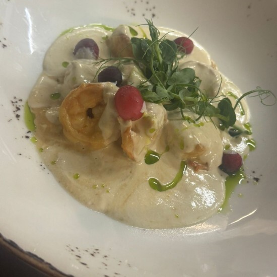 Креветки Шабли